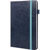 Yuan Smart Notebook, Taccuino Intelligente, A5 Sistema di Scrittura Intelligente, Notebook Digitale con della Marina Copertina Rigida, e chiusura elastica Lago Blu, 13 x 21 cm, 187pagine