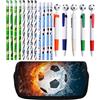 Maped - Astuccio da calcio - 22,5 x 7,5 cm - motivo | WhichOne