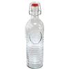 FORNOR 87069 BOTTIGLIA DI VETRO CON SIGILLO 1 L Diam 9,3 x 31,8 cm