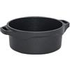 Aeternum, Gli Speciali Black Pearl Plus +, Mini Casseruola, Diametro 12 cm, Non adatta all'Induzione, Adatta al forno, Alluminio, Nero
