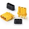 VUNIVERSUM 8 paia di 16 pezzi Premium MR30 R30 Original Amass 3 Pin 3 Pol spina dorata presa per motore multirotore brushless a prova di inversione di polarità maschile femmina connettore