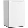 Upstreman115L Frigorifero Piccolo con Freezer, Controllo Elettronico, Luci a LED, Silenzioso, Porta Reversibile, Classe Energetica D, Frigo Piccolo per Ufficio,Camera, Bianco, CR115