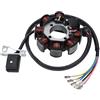 WOOSTAR 8 Bobina 5 Fili Statore Magneto Sostituzione per Taotao 125cc 150cc 250cc Dirt Pit Bike ATV 4 Wheeler Quad