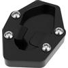 Briny River Supporto Laterale Per Cavalletto Di Estensione Per Moto Compatibile Con Royal Enfield Himalayan 450 2024 2025 Nero