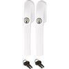 Abus FG300 Bloccabile Maniglia Finestra, Bianco, Im Set 2 Pezzi Tutte Chiusure Uguali con Totale 4 Chiave