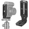 NEEWER Staffa a Forma di L Piastra QR Verticale Staffa Universale per Fotocamera DSLR con Base Arca a Vite 1/4 Compatibile con DJI Ronin Zhiyun Weebill Nikon Canon Sony Panasonic(Nera)