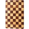 Linwnil Tagliere a grana di testa, 36 x 24 x 2,5 cm, resistente, in legno di acacia/gomma, per cucina, tagliere da portata ribaltabile per carne, pane e frutta (36 x 24 x 2,5 cm)