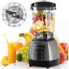 7MAGIC Frullatore con timer per carichi pesanti da 2000 W, spremiagrumi, robot da cucina per frutta, frullati di ghiaccio, barattolo da 2 litri senza BPA