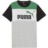 PUMA T-SHIRT ESSENTIALS BLOCK BAMBINO