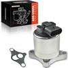 Frankberg Raffreddatore della valvola EGR per ricircolo dei gas di scarico | Compatibile con: Tour combinato, Astra G Caravan T98, Corsa C X01, Box combinato/MPV, Astra G CC T98, Vectra C CC Z02