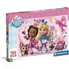 Clementoni - Puzzle per Bambini 104 Pezzi Supercolor, per Bambini 6+ Anni, Illustrazione con Personaggi dal Cartone Disney Inside Out 2, Idea Regalo, Made in Italy, 48,5x33,5 cm, 25046