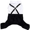 Happyyami Abito Da Cerimonia Per Cani Con Cravatta e Pantaloni Elegantissimo Vestito Per Matrimonio e Occasioni Speciali Comfort Assicurato Per Piccoli Animali Domestici
