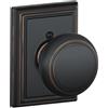 SCHLAGE F170AND716ADD Addison Collection Andover Pomello Decorativo, Bronzo Antico Lock Company