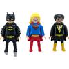 PLAYMOBIL DC COMICS BATMAN SUPERGIRL BLACK ADAM KINDER EGG SURPRISE EXCLUSIVE 25