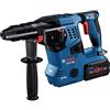 Bosch Professional 18V System martello perforatore a batteria GBH 18V-28 CF (incl. impugnatura suppl., tubetto di grasso, mandrino autoserrante, inserto L-BOXX, L-BOXX, senza batt./caricabatt.)