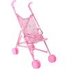 Passeggino per bambole pieghevole giocattolo di finzione per bambini di 3