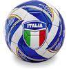 Mondo Toys - Pallone da Calcio cucito TEAM ITALIA - size 5 - 400 g - colore bianco/azzurro - 13408