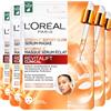 L'Oreal Paris L'Oréal Paris Revitalift Clinical Maschera Siero Eclat Vitamina C, confezione da 5 maschere