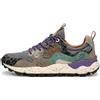 FLOWER MOUNTAIN YAMANO 3 UNI Sneakers in suede e tessuto tecnico - Grigio - Viola