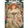Close Up Poster Alfons Mucha - F. Champenois 1897 (61cm x 91,5cm)