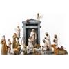 Willow Tree Nativity Premier Plus - Set di 24 statuine scolpite di pastori, animali e angeli