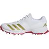 adidas SL22, Scarpe da Cricket Uomo, Ftwr White/Gold Met./Pure Ruby, 44 2/3 EU