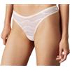 Calvin Klein Donna Slip Taglio Bikini Confezione da 3 Intimo, Multicolore (Black Plum/Ivory/Lilac Sugar), L