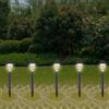 BEPER P207ILO050 Set 5 Luci Solari da Giardino, Lampade da Giardino e da Esterno con LED, Segnapassi da Esterno a Energia Solare, Lampade Solari con Picchetto, IP44, Ricarica Automatica