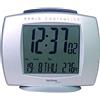 techno line WT 189 Silber Orologio Radio, Plastica, Argento, 11 x 3.8 x 9 cm