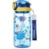 flintronic Borraccia Bambini, 600ML Borraccia per Bambini Senza BPA, Bottiglia Acqua con Cannuccia, Bottiglia d'Acqua a Prova di Perdita, Regalo per Bambini (Dinosauro)