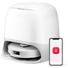 roborock Qrevo Curv S5X Robot Aspirapolvere, Doppio Antigroviglio, 18.500 Pa, Spazzola Laterale e Mocio FlexiArm, Rilevamento Intelligente dello Sporco, Lavaggio con acqua calda a 75°C, SmartPlan