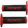 ACCOSSATO Manopole Off Road Accossato nero con logo colorato per Aprilia RS 660 dal 2020 al 2022, CC 660