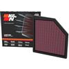 K&N Filtro dell'aria di ricambio compatibile con BMW X1 (U11) e BMW Active Tourer (U06) (33-3180)