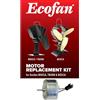 Ecofan Motor Replacement Kit, for Model 800, 802, 805, in a Box Ricambio T805 Woodstuove Fan, Metallo