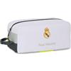 Safta Real Madrid Attrezzature 25/26 - Scarpiera media, multiuso, portatile, sportiva, estrattori, calcio, comodo e versatile, 34 x 18 x 15 cm, bianco, M, Casual