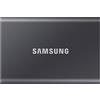 T7 Portable SSD - 2 TB - USB 3.2 Gen.2 External SSD Titanium Grey (MU-PC2T0T/WW)
