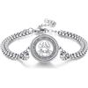 PARYFO Braccialetto con segno zodiacale, cancro, in argento Sterling 925, con segno zodiacale, astrologia, oroscopo, gioielli regalo per uomini e donne unisex