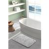 Farfallarossa Fiona - Tappeto Da Bagno 1350GSM Grigio / 40x60cm