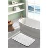 Farfallarossa Fiona - Tappeto Da Bagno 1350GSM Bianco Chiaro / 50x80cm