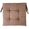 Farfallarossa Classico - Cuscino Sedia 4 Punti 40x40cm Marrone / 40x40cm