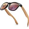 GREENTREEN Occhiali Da Sole Polarizzati In Legno Per Donna: Protezione UV400 E Riduzione Del Riverbero - Ideale Per Guidare Di Giorno Andare Al Mare Fare Trekking E I Viaggi