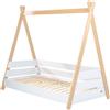 Picci Letto Picci Scout Bianco/Legno