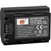 DSTE NP-FZ100 Batteria di ricambio compatibile per Sony FX30,Alpha 9, Alpha 9R, ILCE-9, ILCE-7RM3, NPA-MQZ1K, α7 III, α9