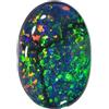OPAL_WORLD 1 pezzo di opale australiano naturale 12x9mm ovale taglio cabochon gemma sciolta per la creazione di gioielli. | OW_00369, 12x9mm, Pietra preziosa, Opale australiano
