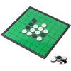 KOKOSUN Reversi Scacchi, Reversi, Gioco di strategia da tavolo, Scacchiera pieghevole magnetica Conservazione comoda (Angolo retto)