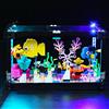 BrickBling Set di luci compatibili con Lego 31122 Creator Acquario mattoncini modello (non modello), set di illuminazione decorativa per Creator Fish Tank luce giocattolo creativa