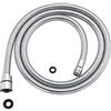 Gnimauhz Cucina 59 pollici o 150 CM Pull Down Sink Rubinetto di ricambio Pull Out Spray Head Tubo in acciaio inox (elettroplaccatura, 1,5 metri)