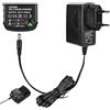 Behogan Caricabatterie 18V/20V compatibile con Black & Decker: caricabatterie agli ioni di litio 18V/20V, batteria agli ioni di litio BL2018 BL2018-XJ LBXR20-OPE LBXR20 LB20 LBX20 LBX4020 LB2X4020 LBXR2020