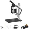 TICFOX Mini trapano a terra 775, 300 W, 7 marce, corsa regolabile 50 mm, portata mandrino 0,6 - 6 mm, trapano per legno, metallo, modellismo e plastica