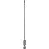 sourcing map Chiave per trapano a testa esagonale H2.5 da 2,5 mm, punta piatta metrica da 1/4, codolo esagonale da 200 mm (8) a lunga presa magnetica esagonale per cacciavite industriale Punte di
